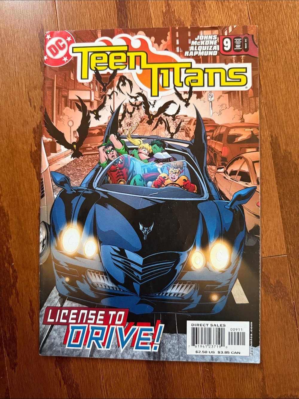 Teen Titans #9 DC Comics 2004 Raven Rising Ravager Geoff Johns